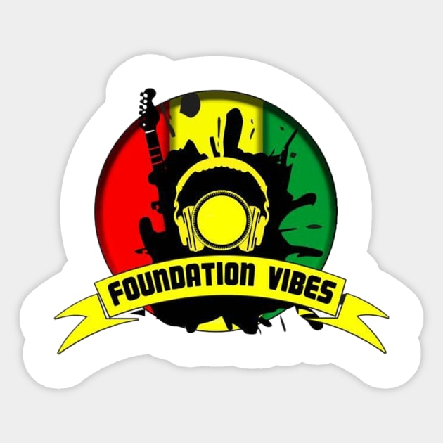 Foundation Vibes Sticker by Rockers Media